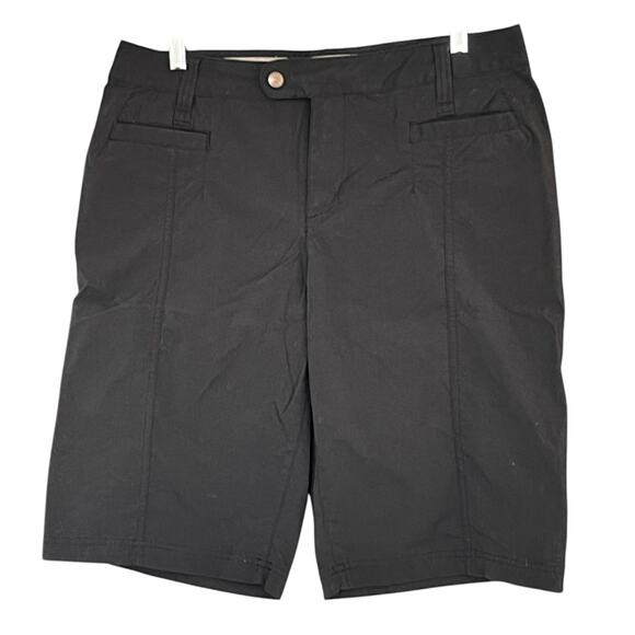 Royal Robbins black nylon quick dry shorts size 10 - Picture 1 of 9